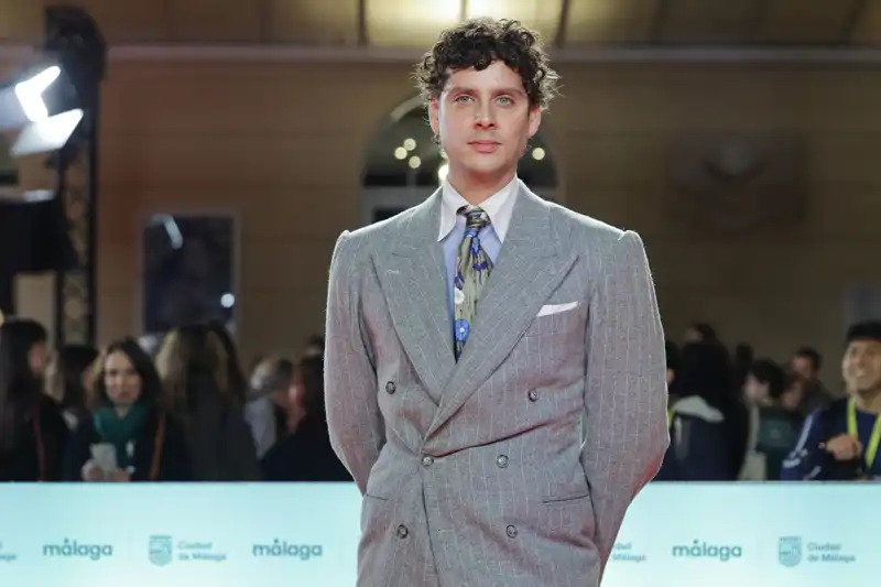 El actor y director Eduardo Casanova durante la presentación de 'Sidosa' en el Festival de Málaga