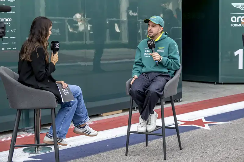 Fernando Alonso y Melissa Jiménez