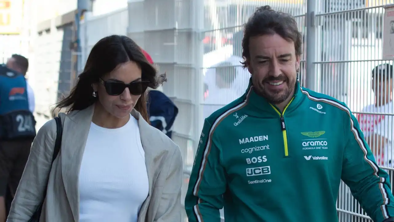 Fernando Alonso y Melissa Jiménez