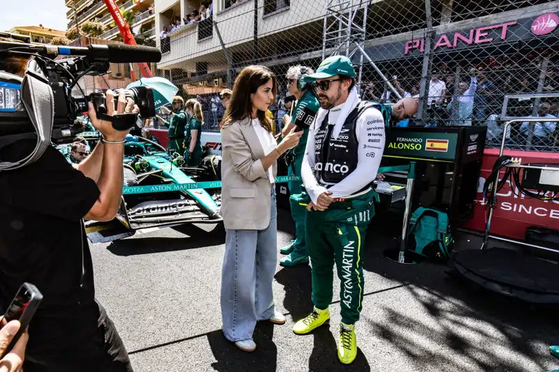 Fernando Alonso y Melissa Jiménez