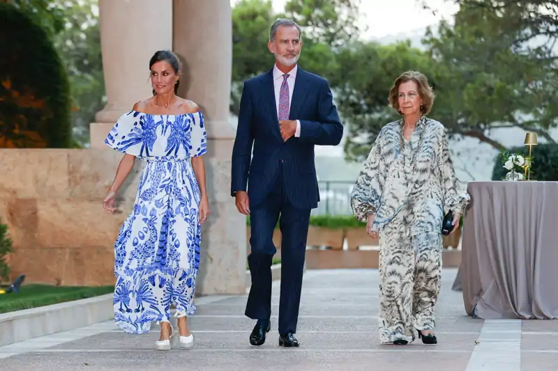 La Reina Letizia, el Rey Felipe y la Reina Sofía en Palma