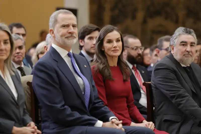 Los Reyes Felipe y Letizia