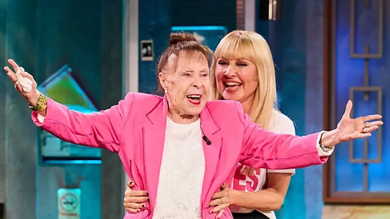 Gemma Cuervo en La Revuelta, donde acudió el pasado mes de noviembre de 2025 junto a su hija Cayetana Guillén Cuervo