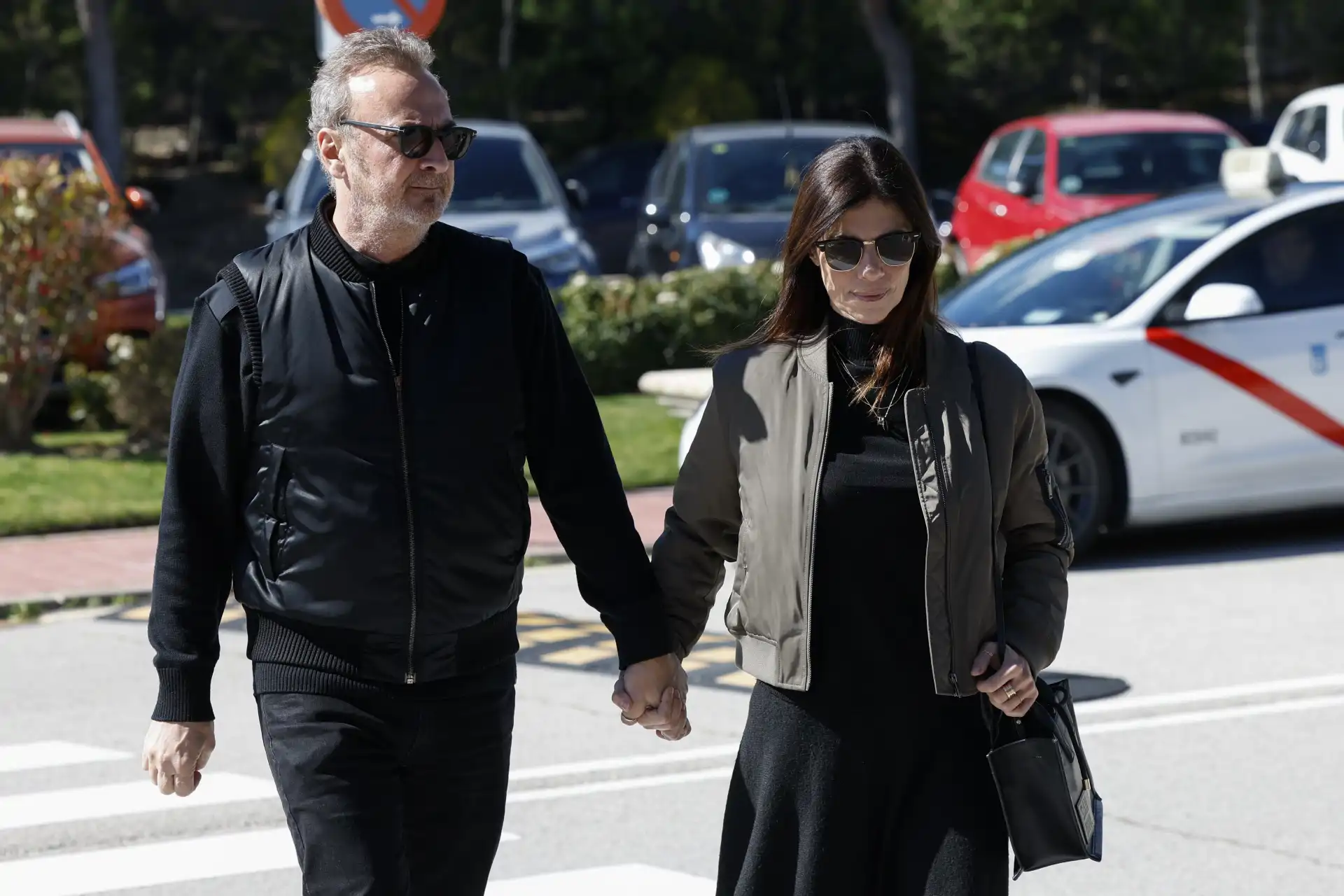 Maribel Verdú de la mano de su marido