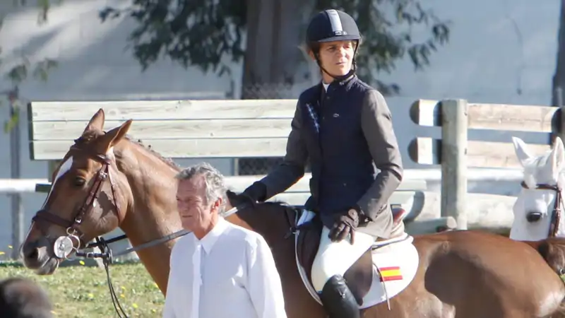 La Infanta Elena y Luis Astolfi.