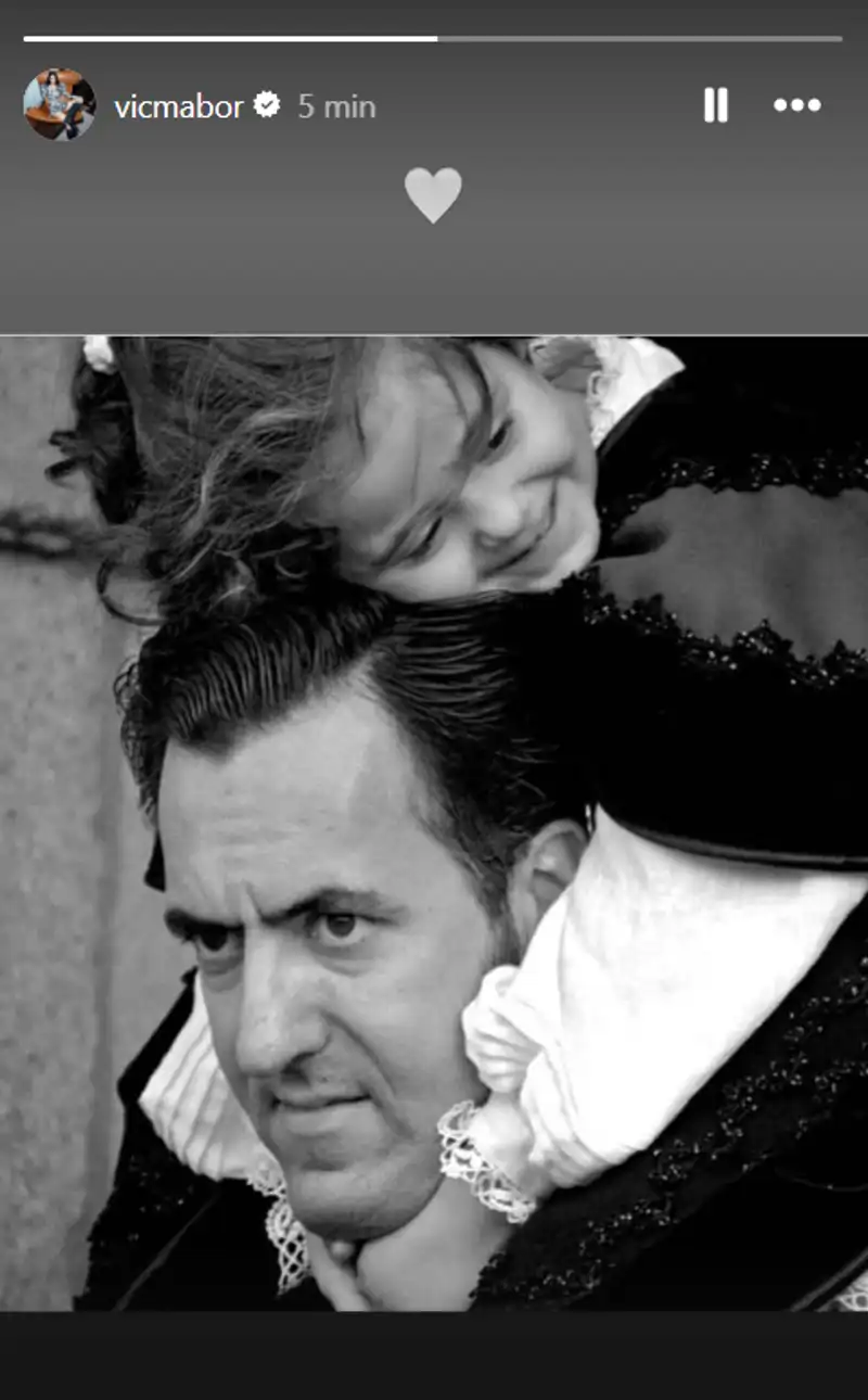 Victoria Marichalar publica esta bonita imagen con motivo del Día del Padre