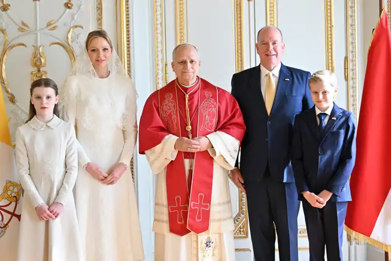 Gabriella y Charlene de Mónaco