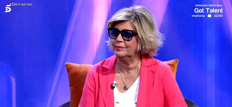 Terelu Campos en 'De viernes' tras la entrevista de su hija
