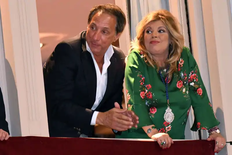 Terelu Campos y Alejandro Rubio