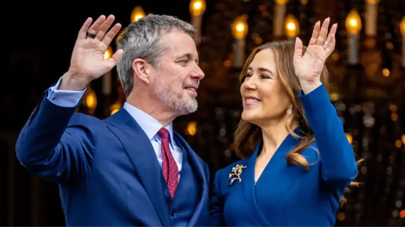 Federico de Dinamarca y Mary de Dinamarca en su última reaparición