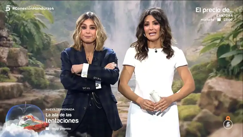 Nagore Robles ha acudido al plató de 'Supervivientes' como nueva concursante del reality