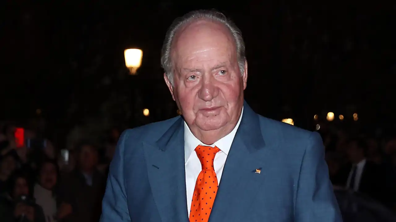 El Rey Juan Carlos I durante el concierto de la Escuela Superior de Música, el 2 de noviembre de 2018, en Madrid. 