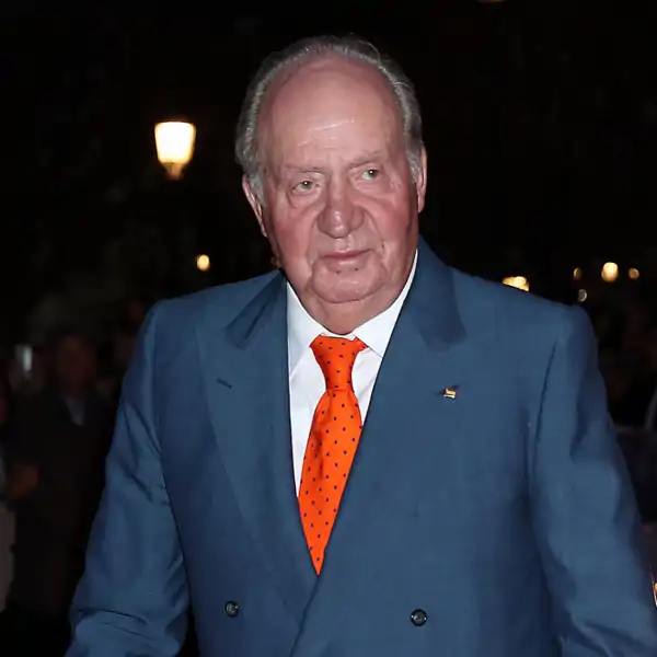 El Rey Juan Carlos I durante el concierto de la Escuela Superior de Música, el 2 de noviembre de 2018, en Madrid. 