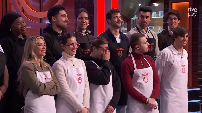 Los concursantes han trabajado juntos en la prueba de eliminación.