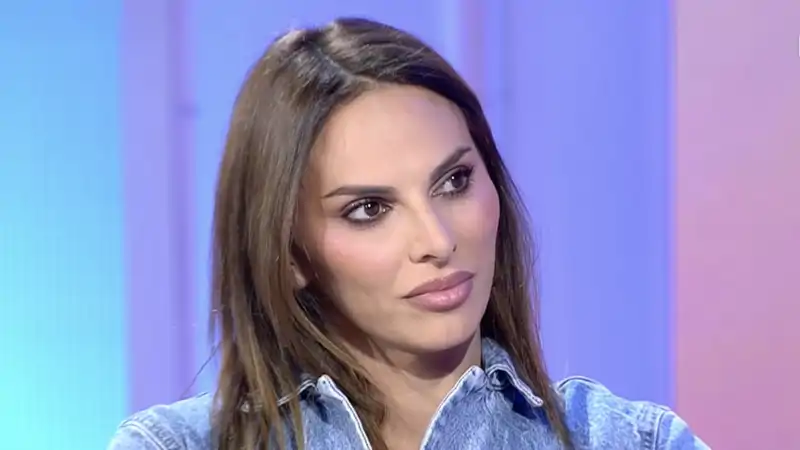 Irene Rosales, con gesto serio en su estreno en 'El tiempo justo'