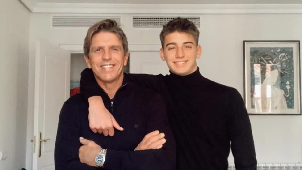 El Cordobés y su hijo