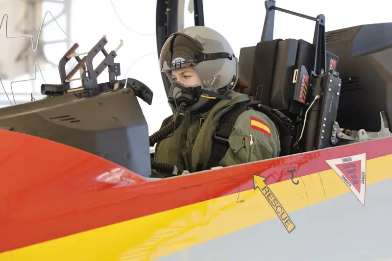 La Princesa Leonor voló en solitario el pasado 18 de diciembre como parte de su formación militar.
