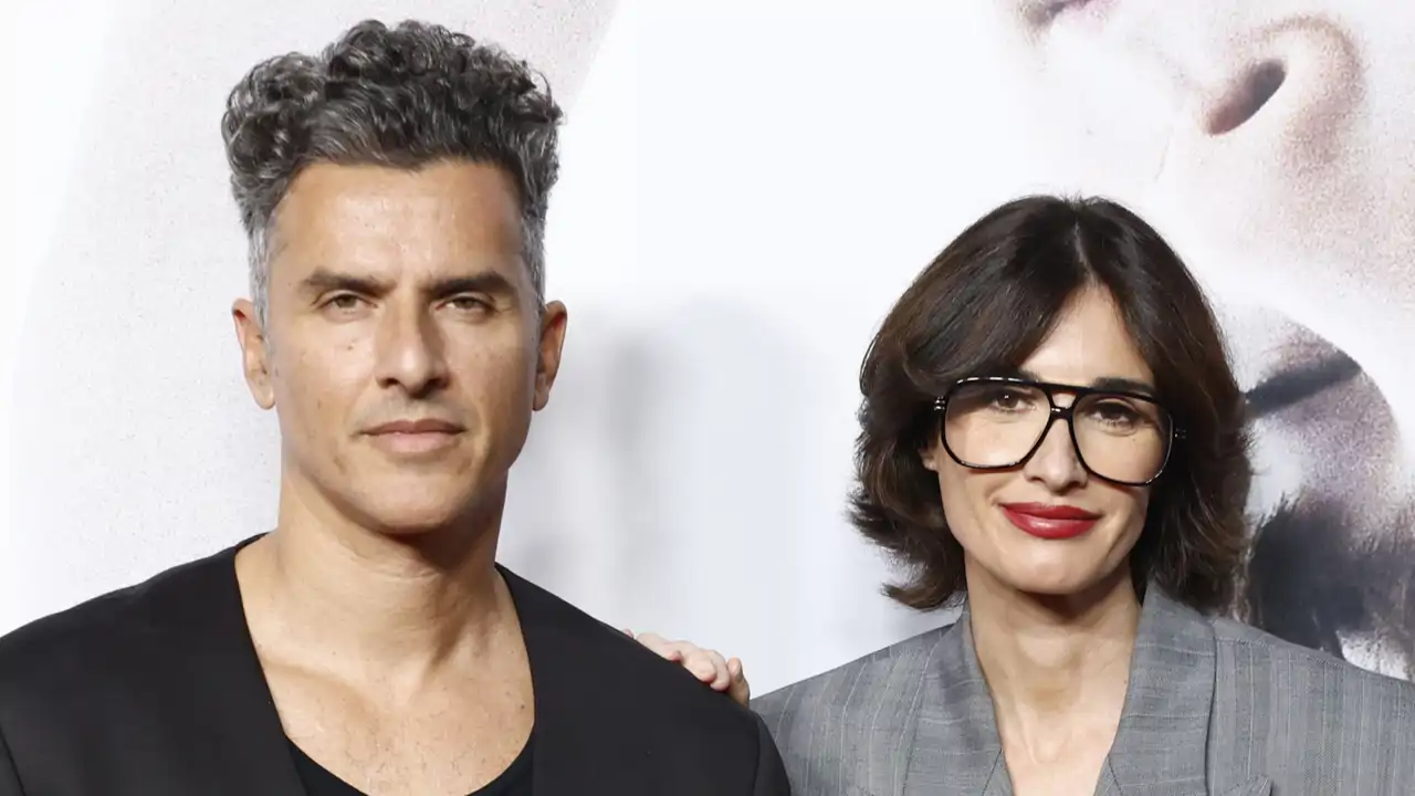 Paz Vega junto a su exmarido, Orson Salazar, en un evento público