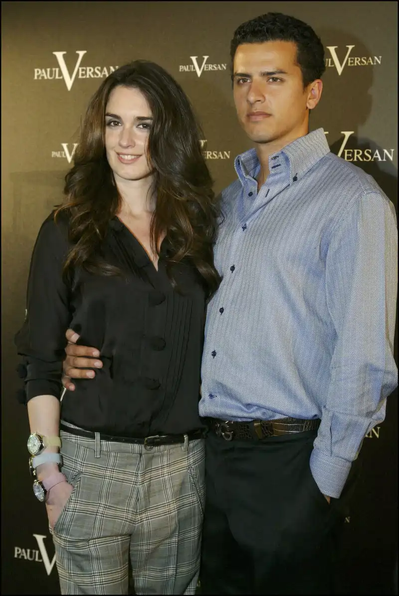 Paz Vega y Orson Salazar en un photocall en el año 2006