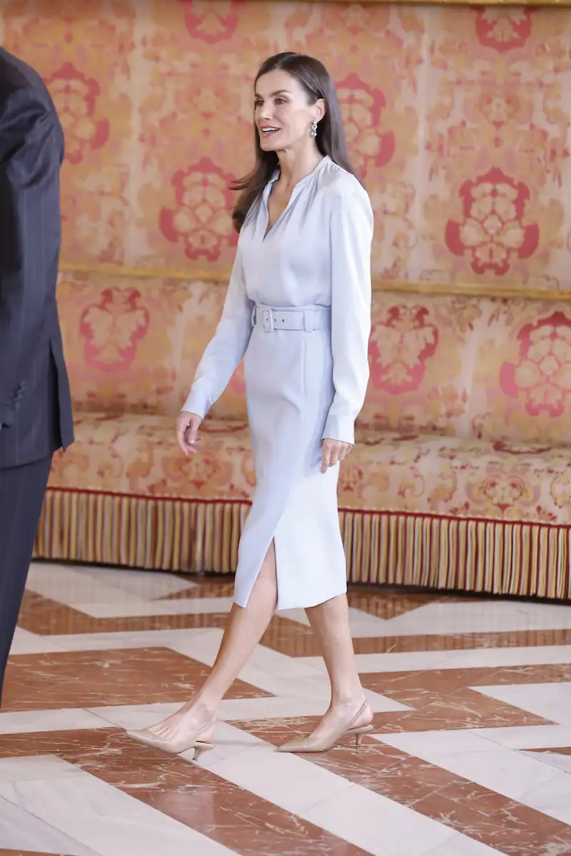 La Reina Letizia rescata la falda de Hugo Boss que comparte con dos royals europeas 