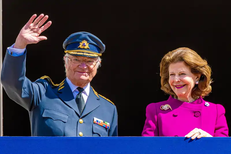 Carlos Gustavo y Sonia de Suecia en las celebraciones por el cumpleaños del monarca el pasado abril 