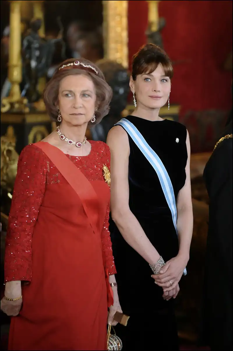 La Reina Sofía con las joyas de Niarcho