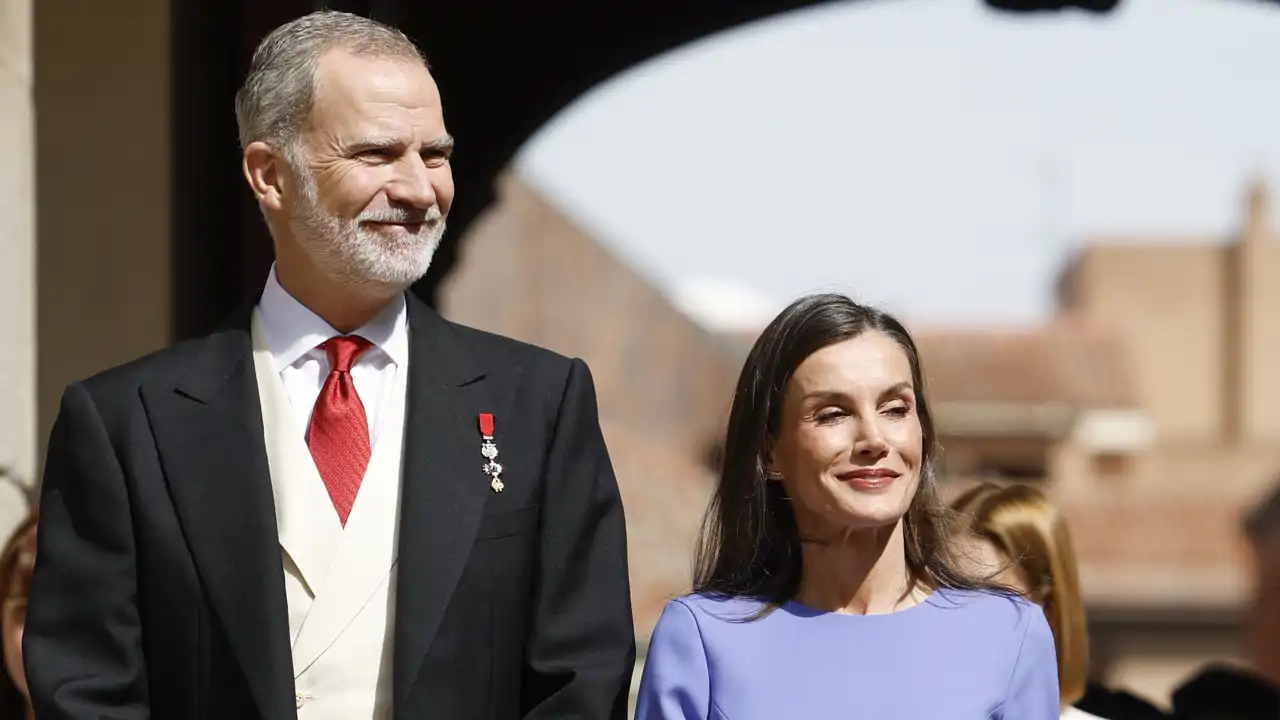 Los Reyes Felipe y Letizia en Alcalá de Henares