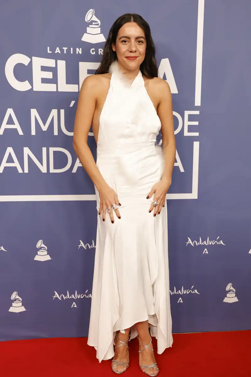 Valeria Castro en un evento de los Latin Grammy en Sevilla
