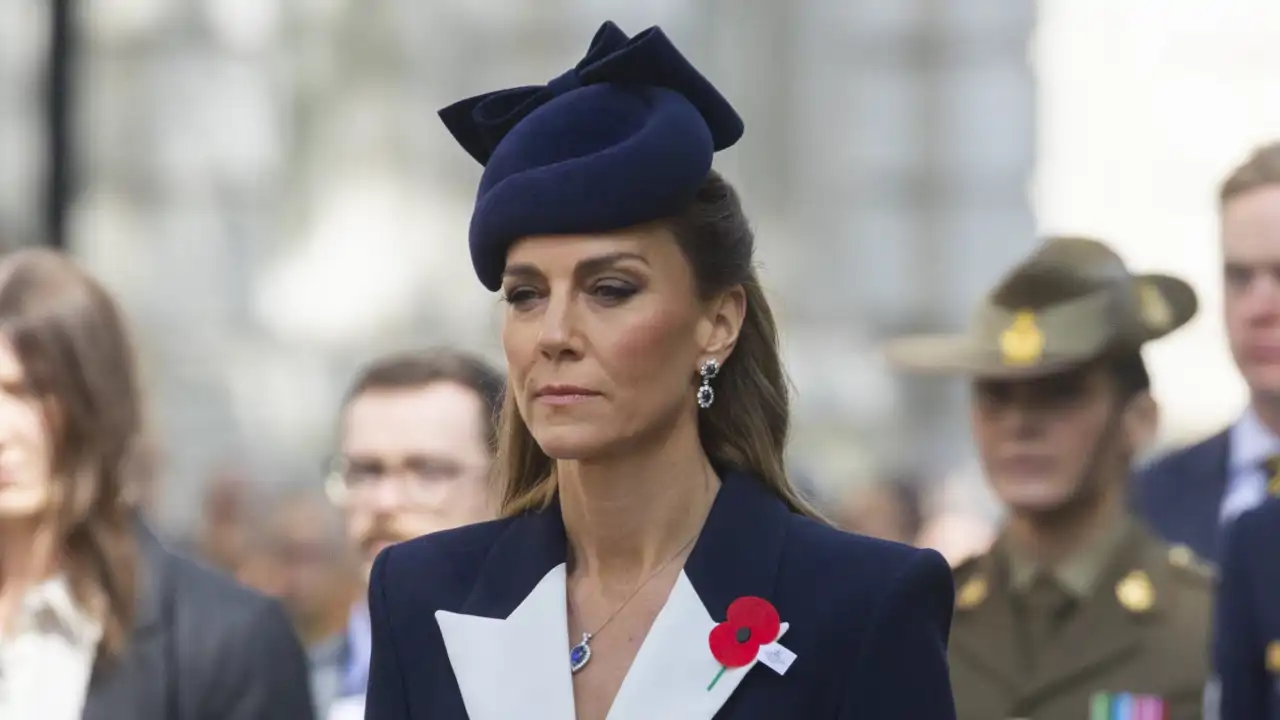 Kate Middleton, en un acto solemne por la caída de soldados australianos y neozelandeses
