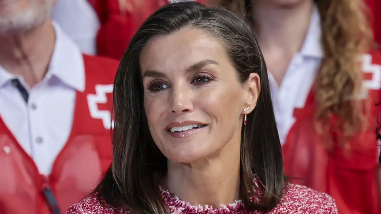 La Reina Letizia en un acto de la Cruz Roja