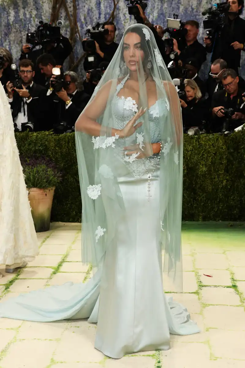 Los detalles del diseño que lució Georgina Rodríguez en la última edición de la Met Gala 