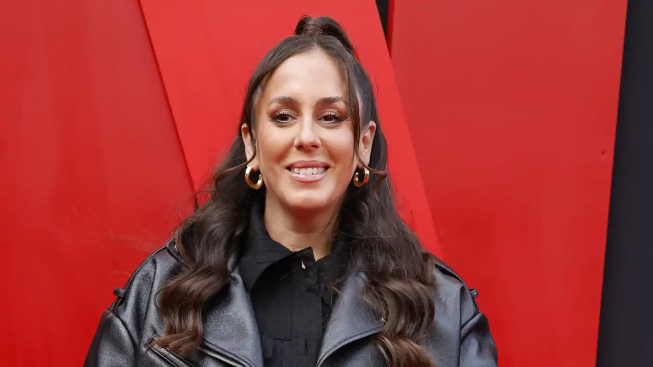 Anabel Pantoja antes del concierto de Rosalía
