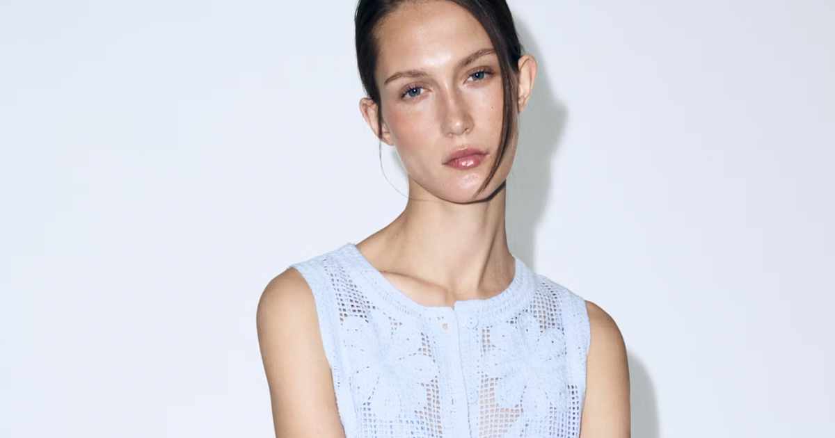 Ni encaje ni satén: llegan a Mango las prendas con 'crochet filet', la ...