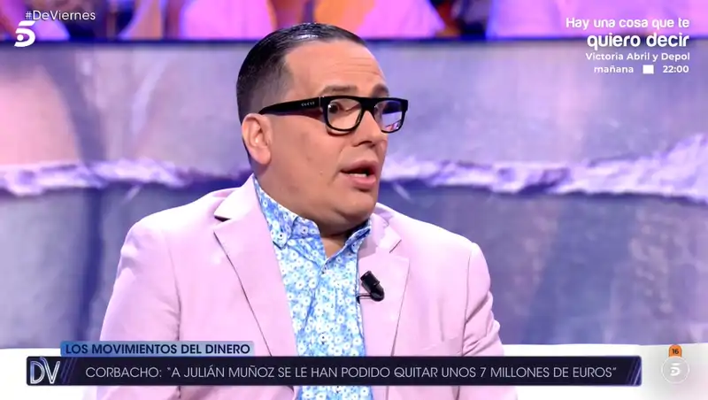Carlos Corbacho explica su testimonio sobre Julián Muñoz e Isabel Pantoja