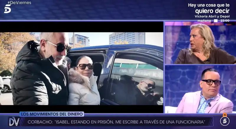 Carlos Corbacho y Mayte Zaldívar en '¡De Viernes!'