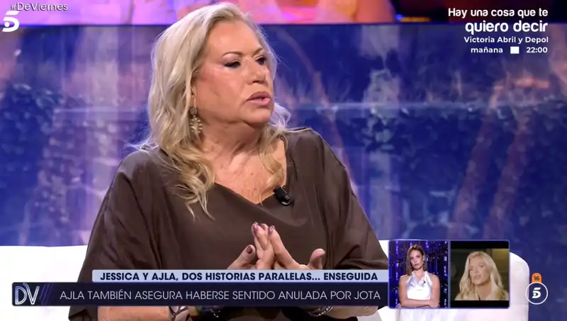 Mayte Zaldívar en su entrevista por el patrimonio de Julián Muñoz