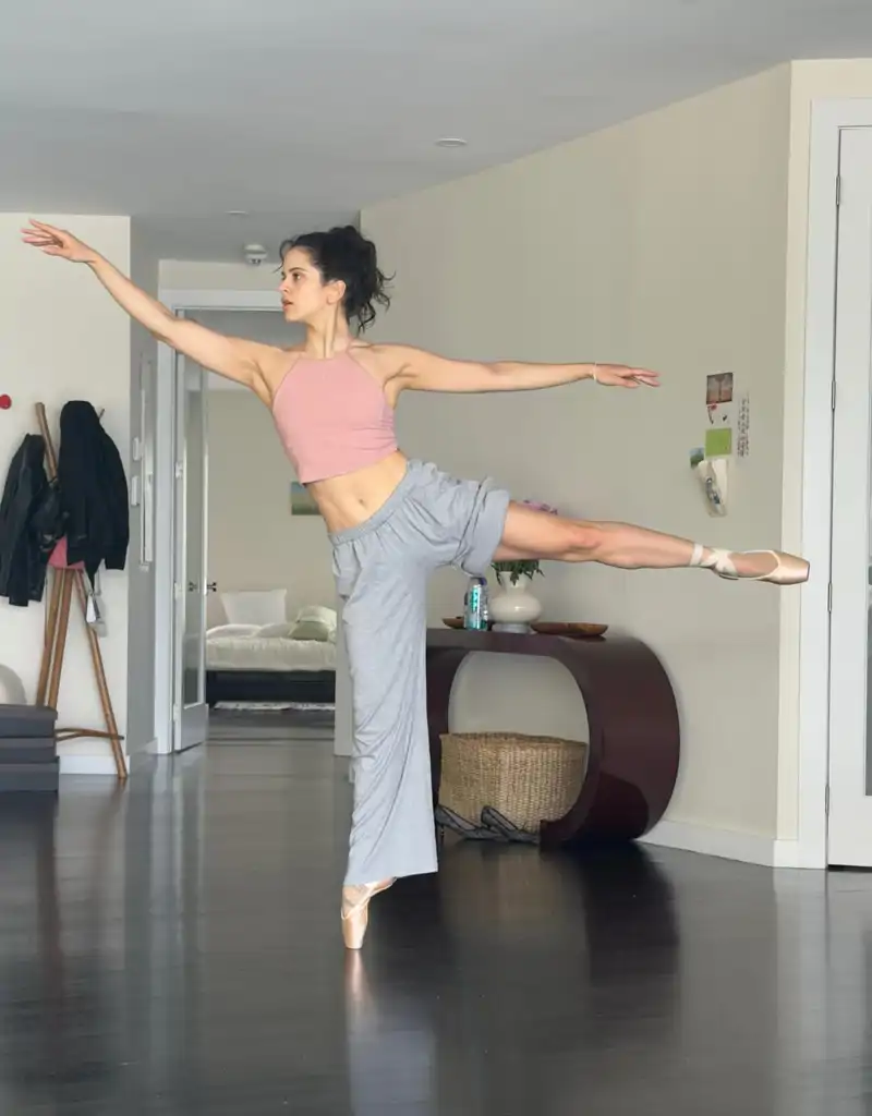 El pase de ballet que comparte Rosalía