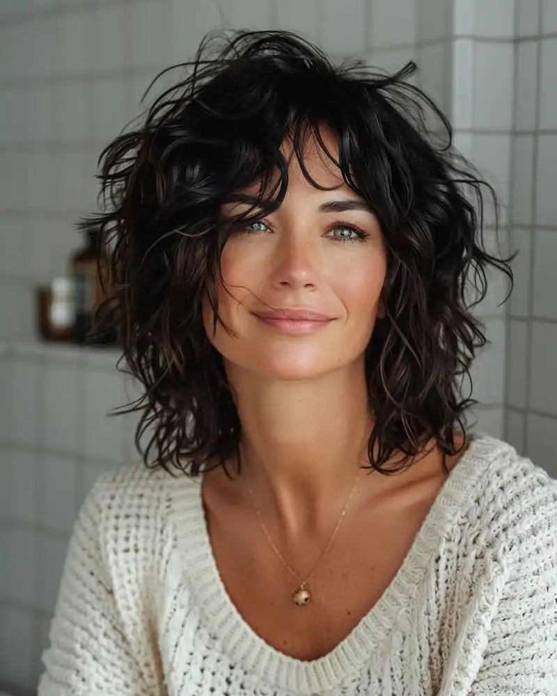Wolf cut pelo rizado: 10 formas de llevar el corte más ‘cool’ del momento