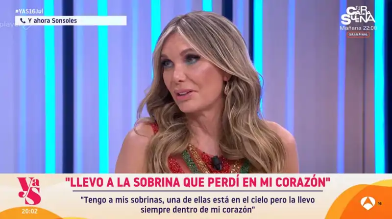 Yola Berrocal recuerda a su sobrina
