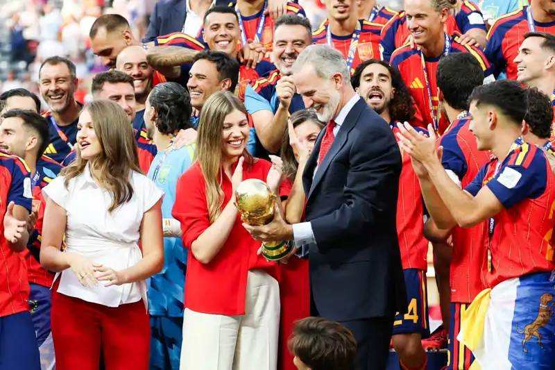 Felipe VI Leonor y Sofía