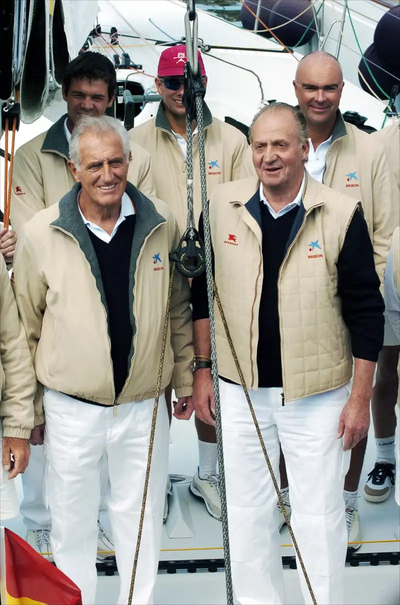 El Rey Juan Carlos y Josep Cusí, en una fotografía de archivo.