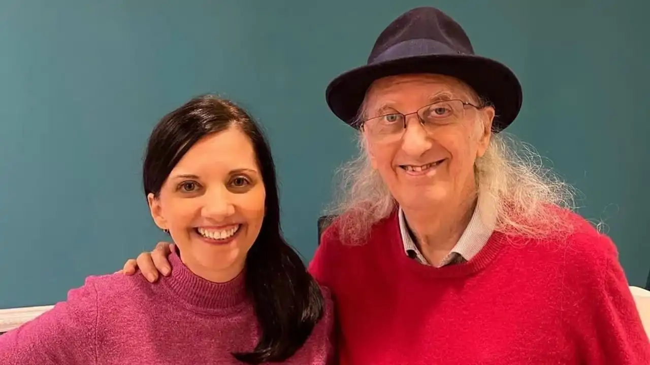 Ana y Juan Tamariz, en una imagen compartida en redes sociales.