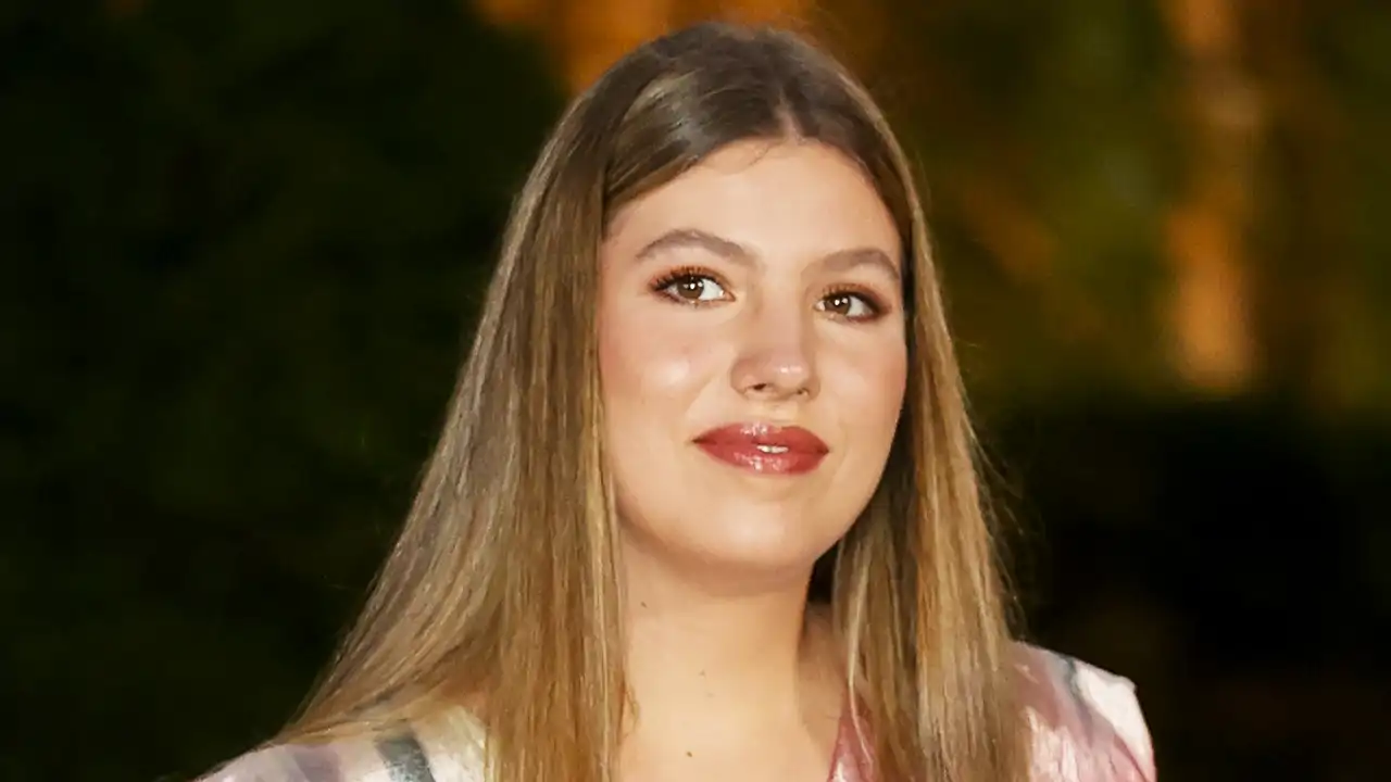 La Infanta Sofía en una imagen de este verano en Mallorca