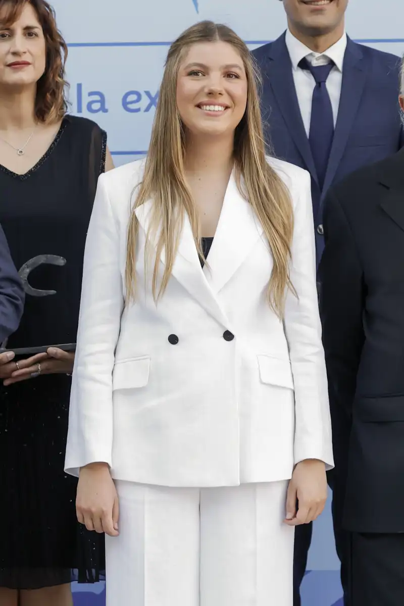 La Infanta Sofía preside un acto de la Fundación Ibercaja en Zaragoza