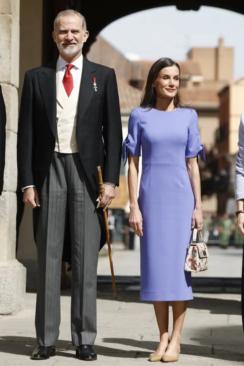 Los Reyes Felipe y Letizia en un acto en Alcalá de Henares