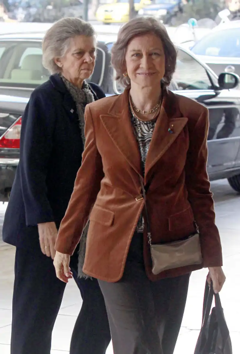 Reina Sofía e Irene de Grecia