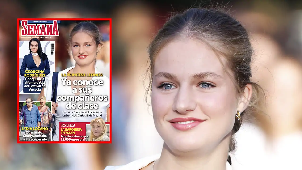 La Princesa Leonor y el nuevo número de la revista SEMANA