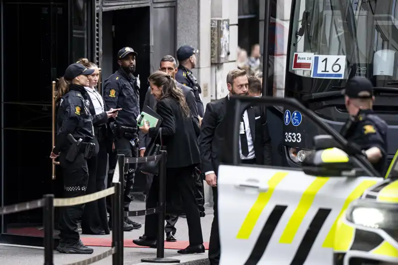 La Reina Letizia en su llegada a Oslo.