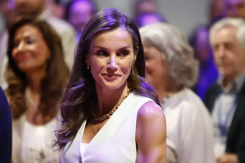 La reina Letizia en su visita a Jerez