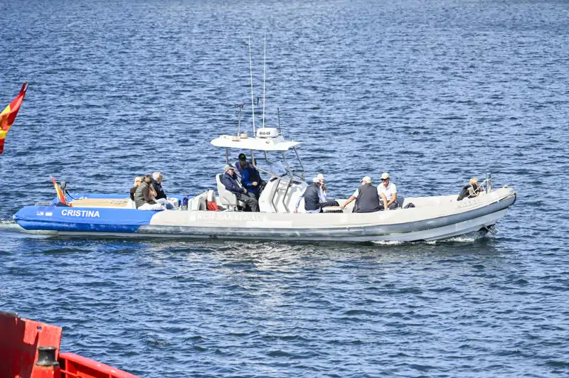 El Rey Juan Carlos, en las regatas de Sanxenxo en septiembre de 2026.